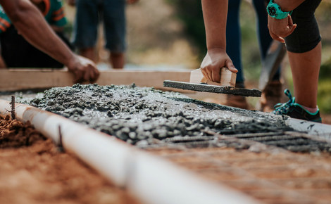 Sidebar action cement construction web size