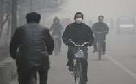Index air pollution linfen bicycle
