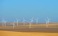 Index wind farm wheat field