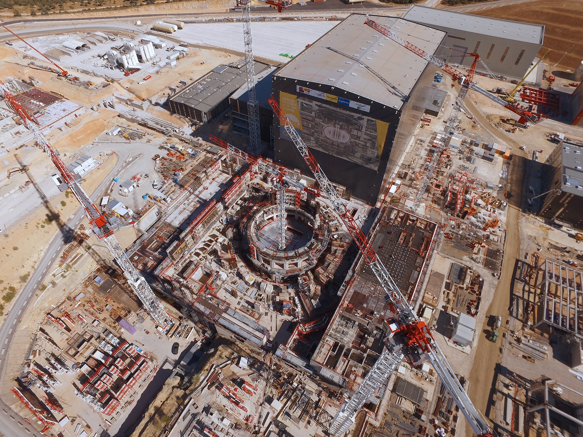 ITER under construction