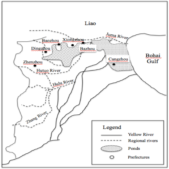 Frontier ponds in the Northern Song Period