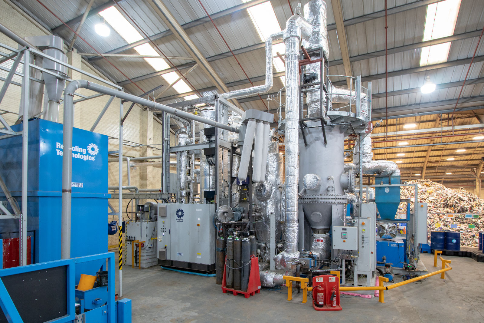 Recycling Technologies is setting up an assembly facility in Swindon to build up to 200 machines per year to meet anticipated demand for plastic recycling (Image: Recycling Technologies)